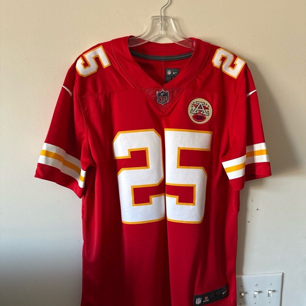 NFL Red and White Men's Jersey